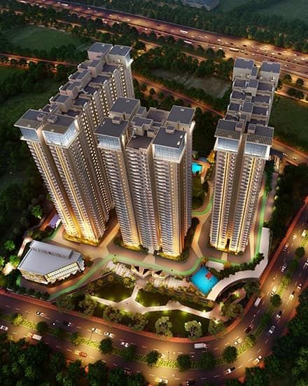 Clubhouse and swimming pool amenities at M3M Altitude 65